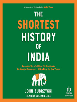 cover image of The Shortest History of India